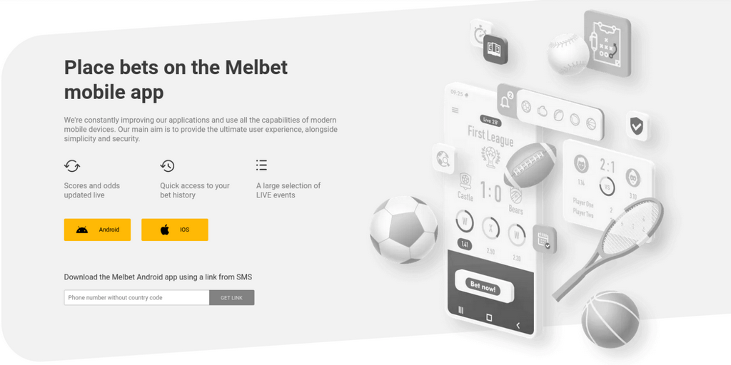 Melbet Mobile Sports Betting Application